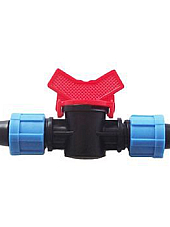 Кран съединителен за лентов капков маркуч ф17 | Макадамия 05