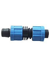 Съединител за лентов капков маркуч ф17 | Макадамия 05