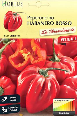Семена Пипер Хабанеро - Червено / Ред | Макадамия 05